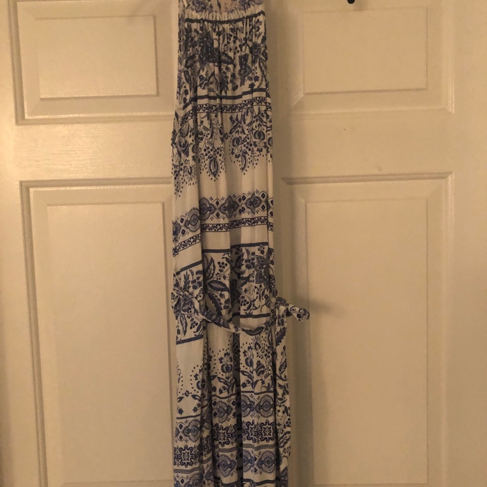 LOFT sleeveless maxi sundress size small
